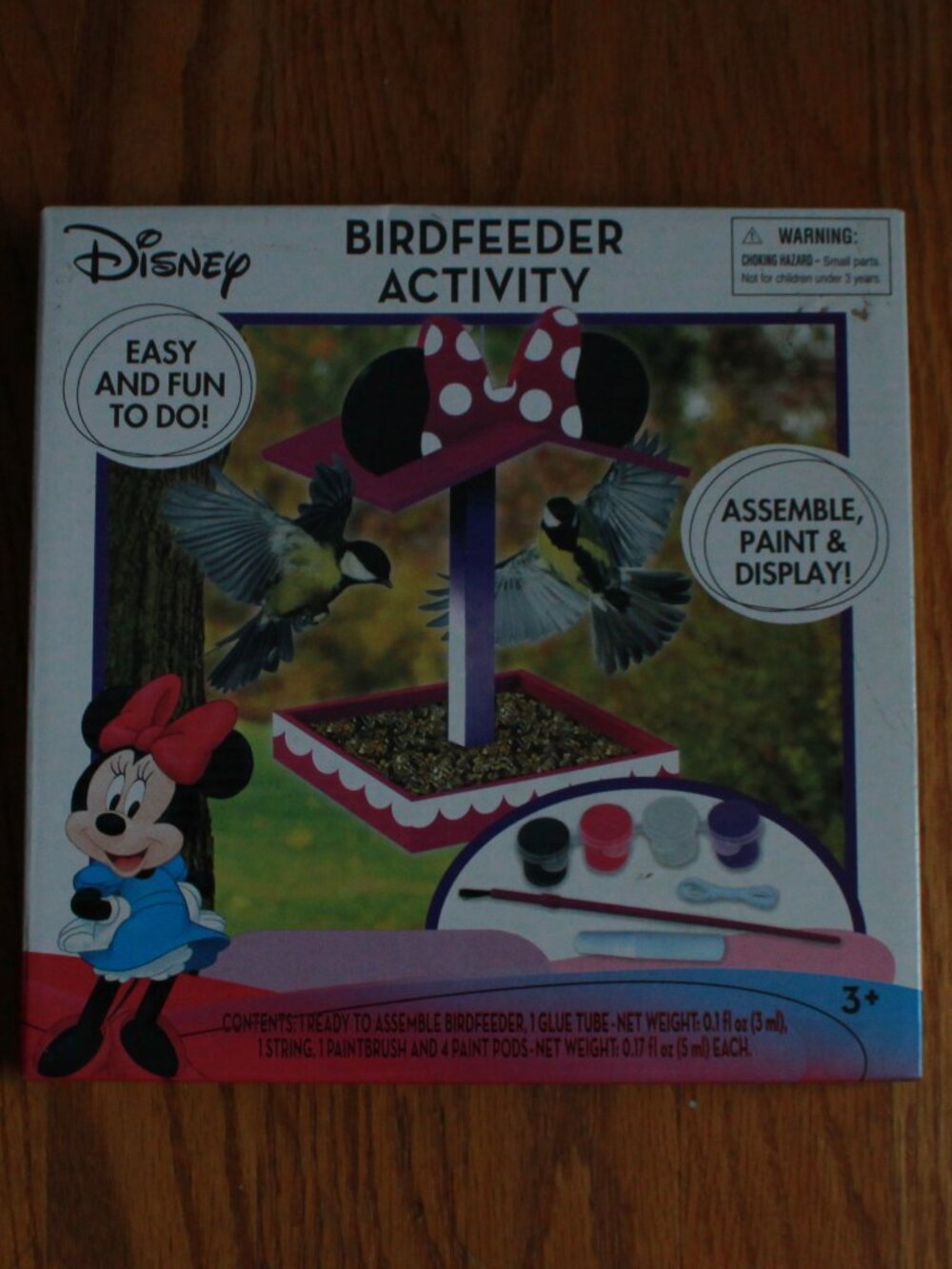 Disney Minnie Mouse Themed Birdfeeder Building Kit